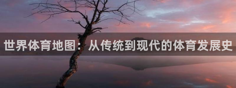 bbin视讯：世界体育地图：从传统到现代的体育发展史