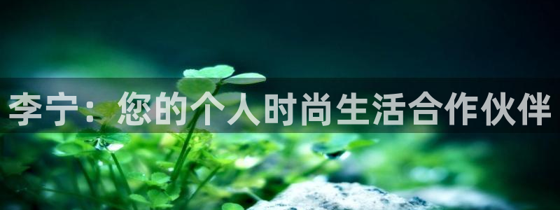 bbin视讯：李宁：您的个人时尚生活合作伙伴
